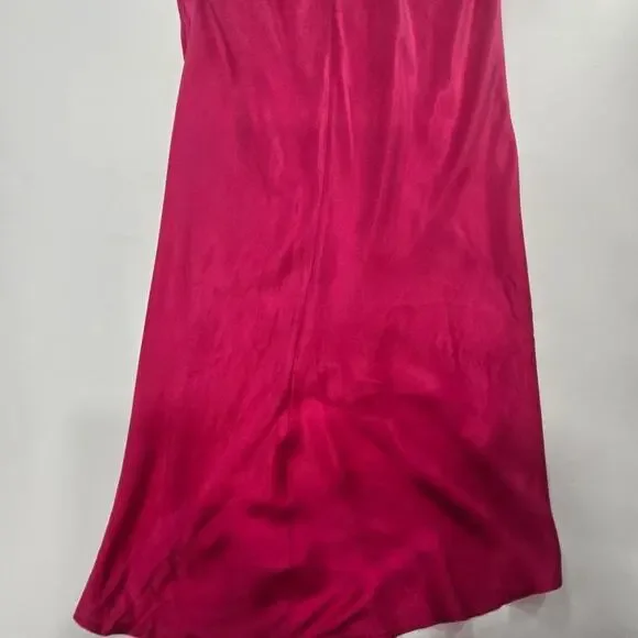 Lovers and Friends Noah Wrap Dress in Hot Pink Medium